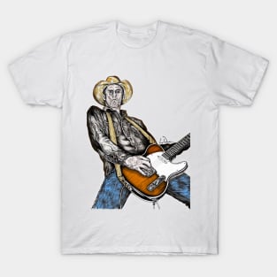 Cowboy Guitar Player T-Shirt